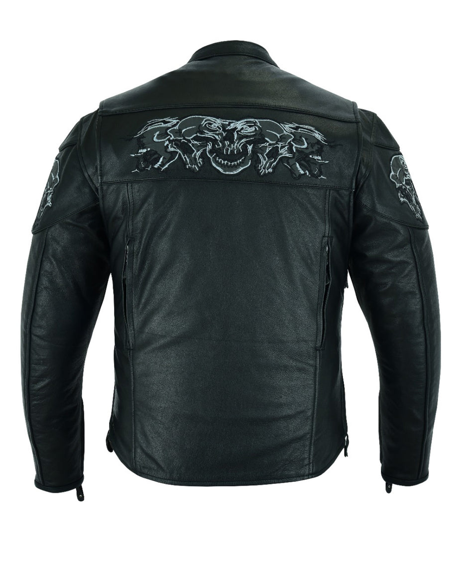 Reflective 2025 skull jacket